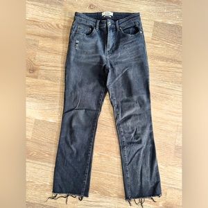 Pistola high-rise Charlie Jean Distressed